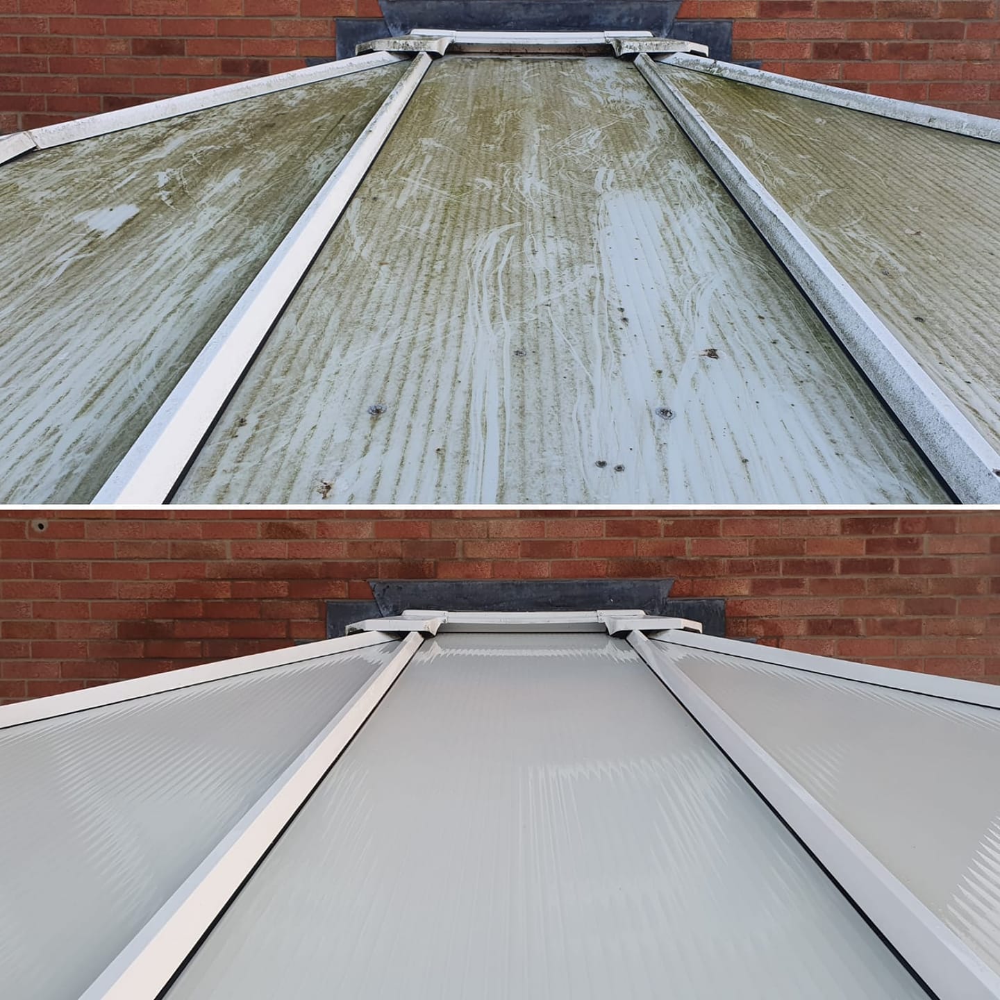 conservatory roof before after