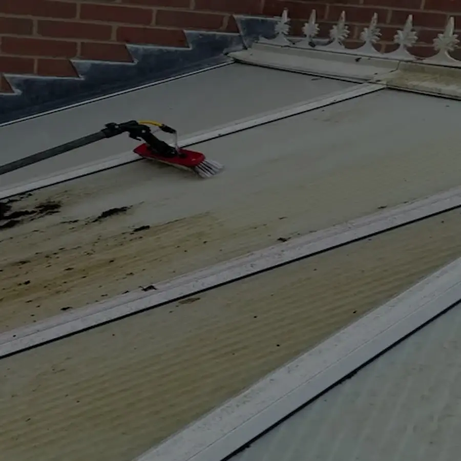 Application of Cleaning Solution