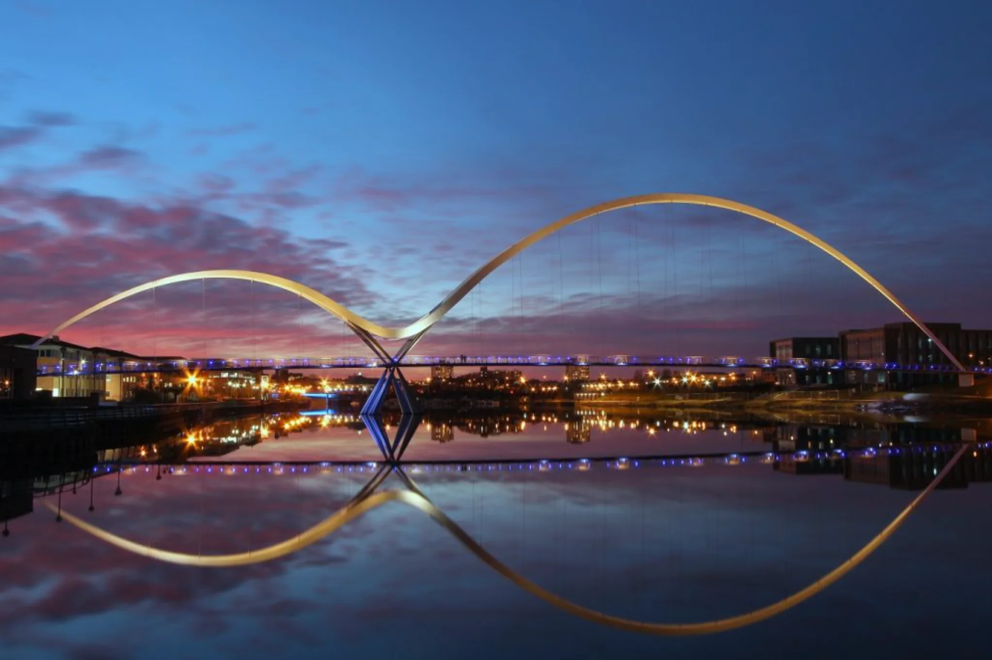 Infinity bridge Stockton-On-Tees